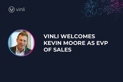 Vinli souhaite la bienvenue au pionnier des vhicules connects Kevin Moore en tant que nouveau vice-prsident excutif des ventes. (PRNewsfoto/Vinli)