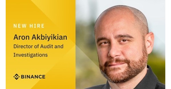 Binance da la bienvenida al nuevo director de Auditoría e ...