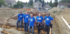 Milgard Team Members Support Habitat Housing Project for 9th Year