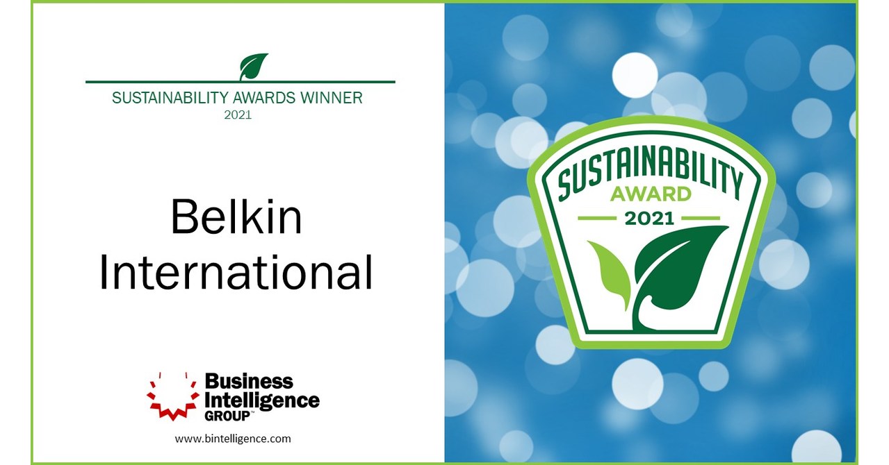 Belkin International Awarded Sustainability Leadership Award In 2021 Sustainability Awards 