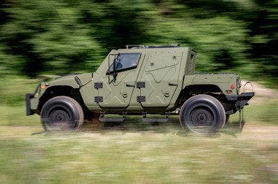 The All New HUMVEE NXT 360 light tactical vehicle has a propriety design that deliver MRAP levels of protection. 