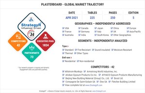 A $27.2 Billion Global Opportunity for Plasterboard by 2026 - New Research from StrategyR