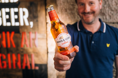 Founder and Master Brewer Dougal Gunn Sharp toasts a new look for Innis & Gunn's The Originals.