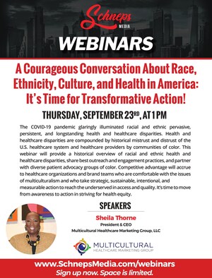 Cultural Competency Expert Sheila Thorne Hosts Webinar on Race, Ethnicity, Culture, and Health in America