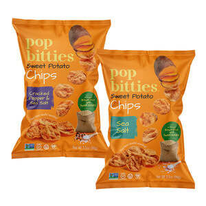 New Pop Bitties Sweet Potato Chips Launch in Two Delicious Flavors