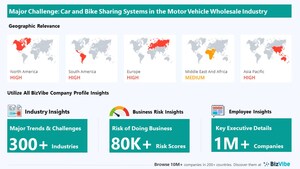 BizVibe Highlights Key Challenges Facing the Motor Vehicle Wholesale Industry | Monitor Business Risk and View Company Insights