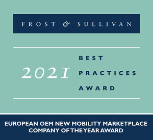 Free2Move Lauded by Frost &amp; Sullivan as OEM New Mobility Marketplace Company of the Year