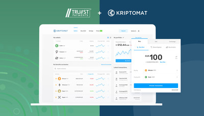 Trust Payments partners with Kriptomat to facilitate ?everyday' cryptocurrency exchange (PRNewsfoto/Trust Payments)