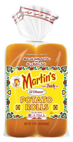 Martin's® Dinner Potato Roll Packaging Gets a New Look