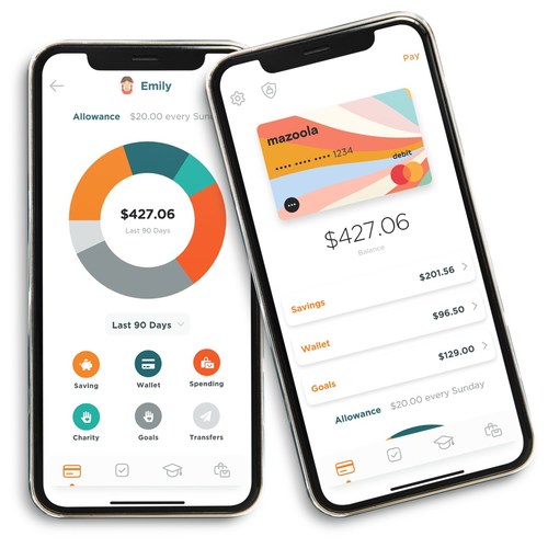 Mazoola easily and safely tracks how much money kids and teens have earned to help them learn to save for what matters most.