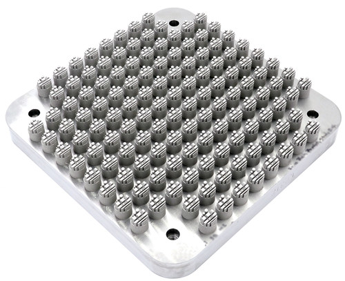 AM samples on build plate.