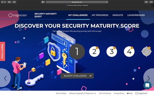 Cognician is launching the Security Maturity Quest, a 21-day digital cybersecurity employee activation program.