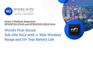 Silicon Labs Unveils World's First Secure Sub-GHz SoCs With 1+ Mile Wireless Range And 10+ Year Battery Life