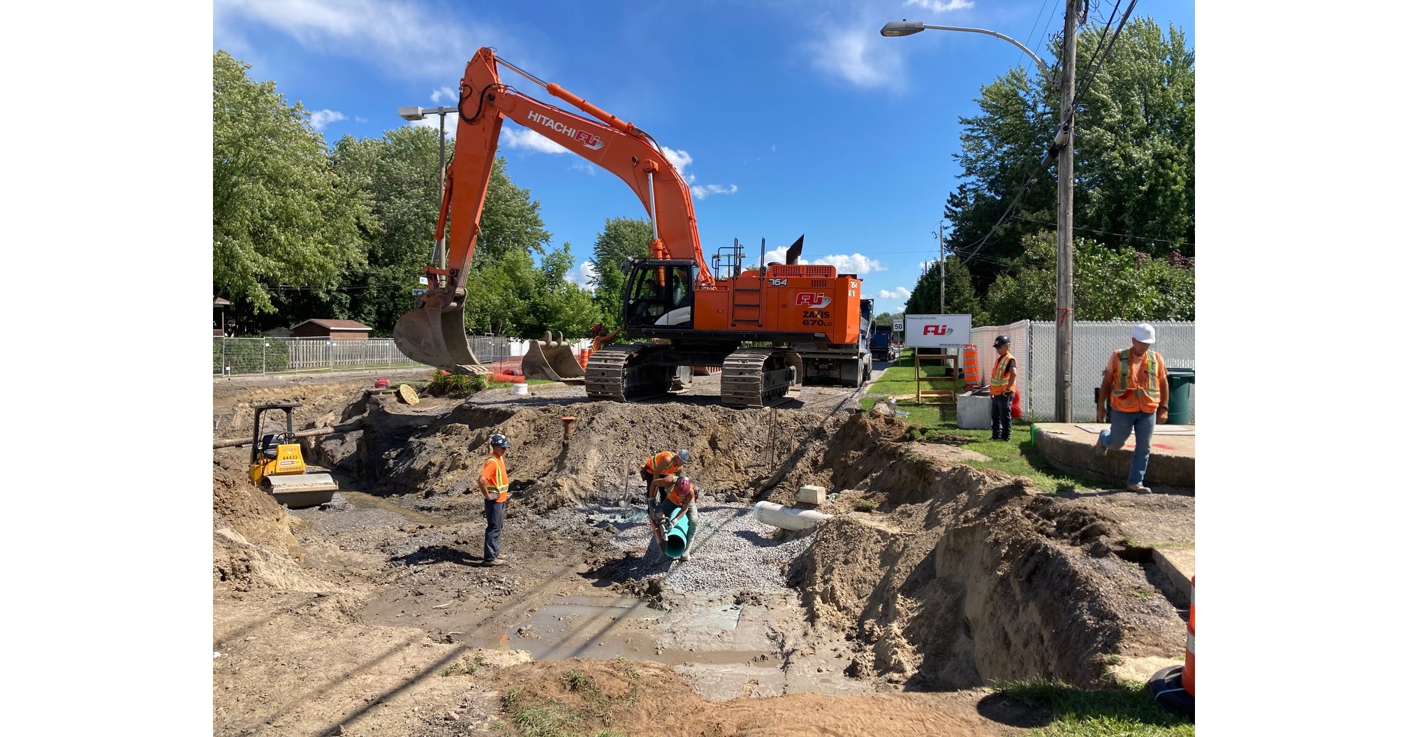 More Than 12m In Contracts Awarded To The Ali Excavation Group For The Renovation Of St Francis Boulevard And For The Installation Of The Site Of The New Maison Des Aine E S De Chateauguay