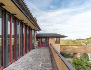 UNESCO World Heritage Plaque Unveils Today at Frank Lloyd Wright's Taliesin