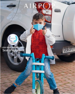 AirPop Pocket and Kids Face Masks Awarded Parent Tested Parent Approved Seal of Approval