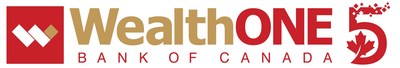 WealthONE Bank 5 Year Anniversary Logo (CNW Group/Wealth One Bank of Canada)