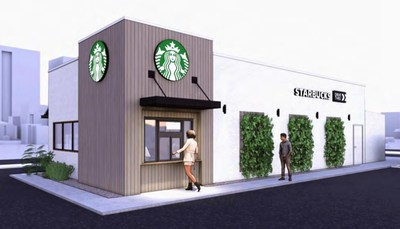 New Concept Starbucks located in Lewistown, Montana.
