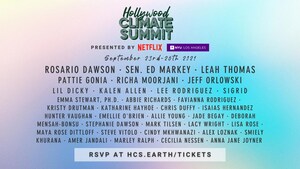 The Hollywood Climate Summit Returns with an All-Star Line Up with a 4-Day hybrid event Calling for a Collective Effort to Address the Climate Crisis