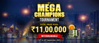 Mega Champions Tournament worth Rs.11 Lakhs to begin on KhelPlay Rummy