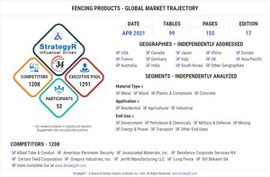 New Analysis from Global Industry Analysts Reveals Steady Growth for Fencing Products, with the Market to Reach $33.3 Billion Worldwide by 2026