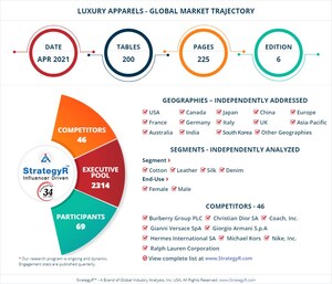 With Market Size Valued at $78.9 Billion by 2026, it`s a Stable Outlook for the Global Luxury Apparels Market