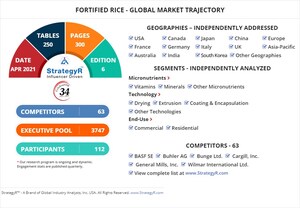 A $21.7 Billion Global Opportunity for Fortified Rice by 2026 - New Research from StrategyR