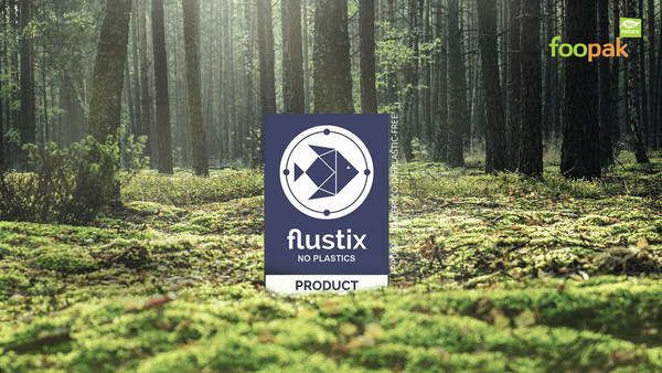 Foopak Bio Natura certified by Flustix - Plastic Free certification