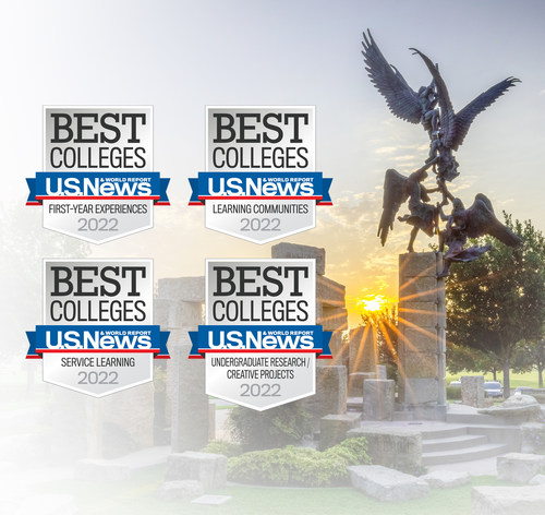 Abilene Christian University ranked in four out of eight U.S. News & World Report benchmarks related to student success and achieved Top 10 status in three of those.