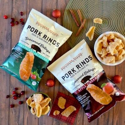 The Cranberry Jalapeno and Apple Cinnamon pork rinds from Southern Recipe Small Batch come at a time when consumers have expressed their desire to immerse themselves in the oncoming holiday season.