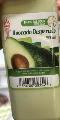 Cocktail Avocat Desperado (Groupe CNW/Ministre de l'Agriculture, des Pcheries et de l'Alimentation)