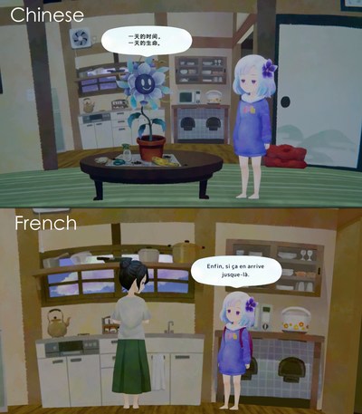 New localizations -- French and Chinese (Traditional and Simplified)