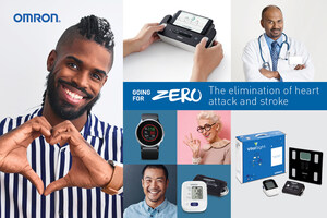 Worldwide Sales of OMRON Healthcare Blood Pressure Monitors Top 300 Million Units as Company Advances Its Going for Zero Mission