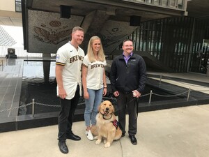 Fairway Independent Mortgage Corporation, Milwaukee Brewers Team Up to Donate a Service Dog to U.S. Army Veteran