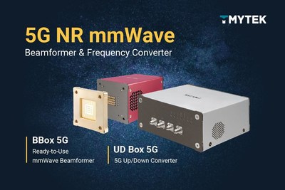TMYTEK Unveils the New 5G Millimeter Wave Beamformers and Frequency Converters with Full FR2 Spectrum<br />
Designed for mmWave Antenna and Algorithm Developers, Speeding 20X Faster R&D Time<br />
TMY Technology, Inc. (TMYTEK), the world’s leading millimeter-wave solutions provider headquartered in Taiwan, today announced its 5G mmWave beamformers and frequency converters that support both 28GHz and 39GHz with the full 5G FR2 spectrum coverage for antenna and algorithm developers.