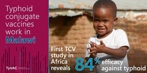 First Efficacy Results from Africa find Typhoid Vaccine to offer 84 Percent Protection against Typhoid Fever