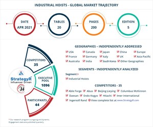 Global Industrial Hoists Market to Reach $14.6 Billion by 2026