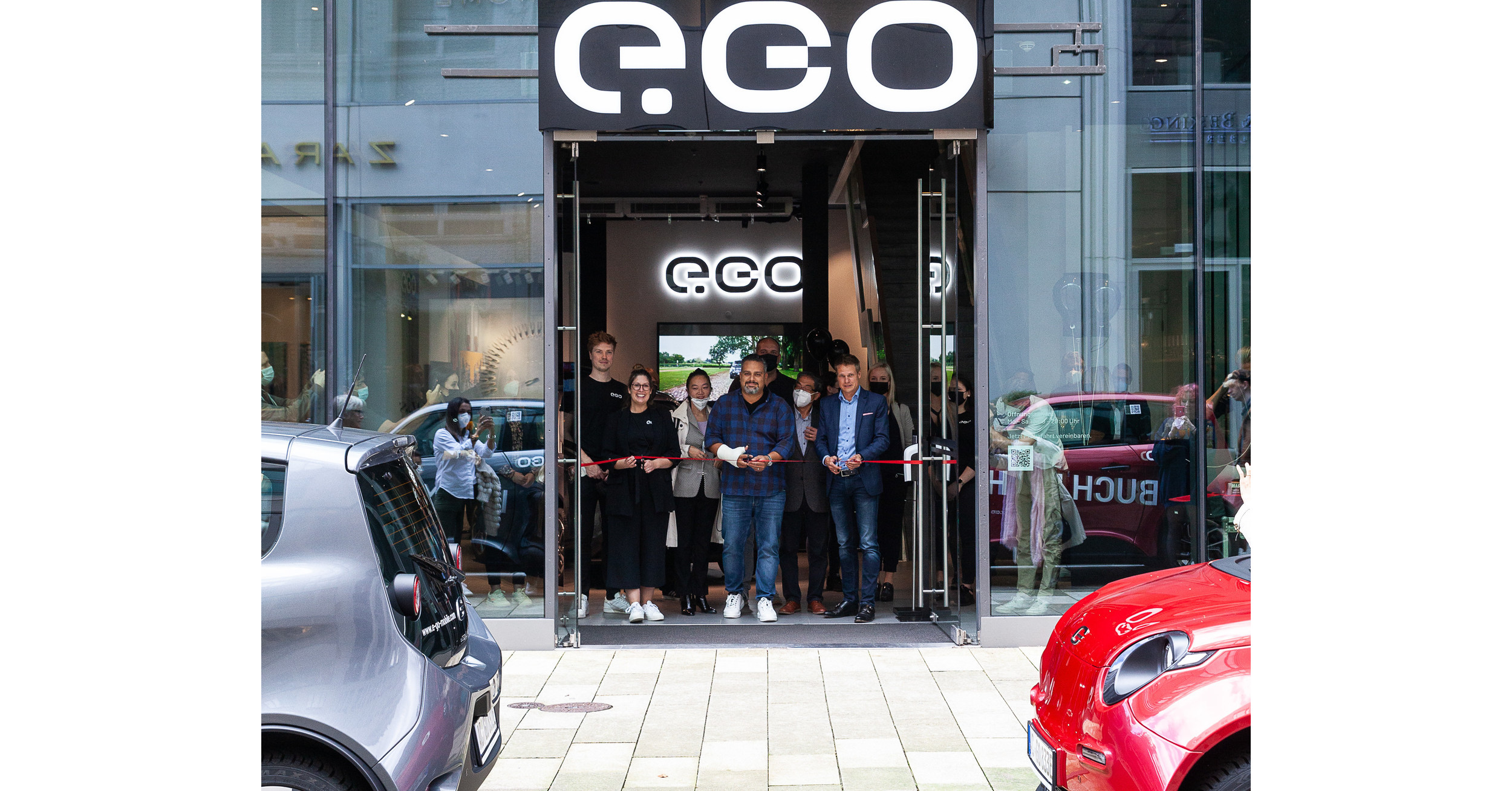 e.GO Mobile eröffnet einen ikonischen Markenstore in Hamburg, Deutschlands zweitgrößter Stadt