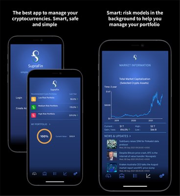 The SupraFin app (iOS)