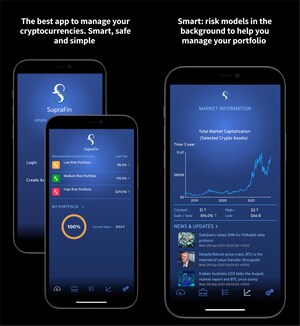 SupraFin Launches the First Crypto Portfolio Management App Set to Transform the US Market