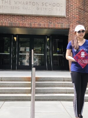 North American Cup Gold Medalist Sapphira Ching of Olympian Fencing Studio and USA Fencing joined the Quakers