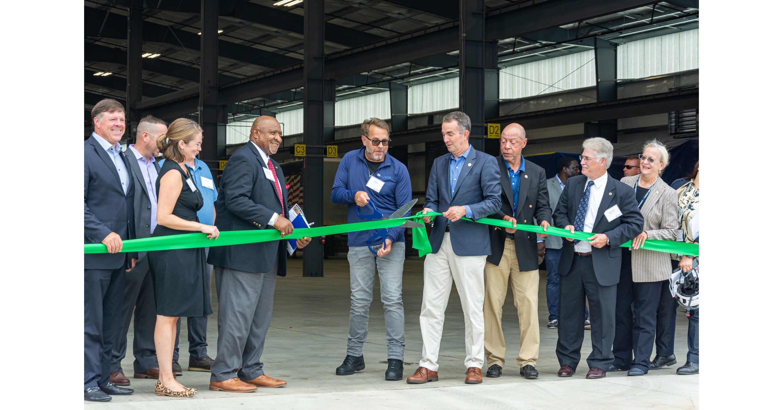 Governor Northam provides keynote at M.C. Dean Facility ribbon cutting