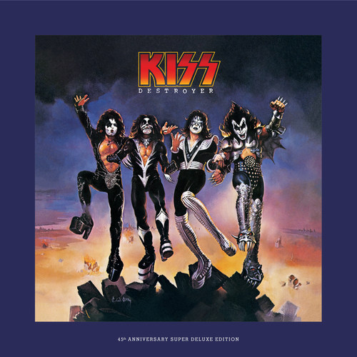 KISS Cabinet Knobs KISS Rock-N-Roll Over Logo Cabinet Knobs KISS Album Cover