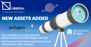 Online Blockchain plc: MATIC and ETH Added to Umbria Network's Narni Cross-chain Bridge