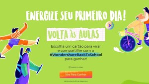 Wondershare Lança a Campanha de Volta à Escola para Motivar os Alunos no Novo Ano Escolar