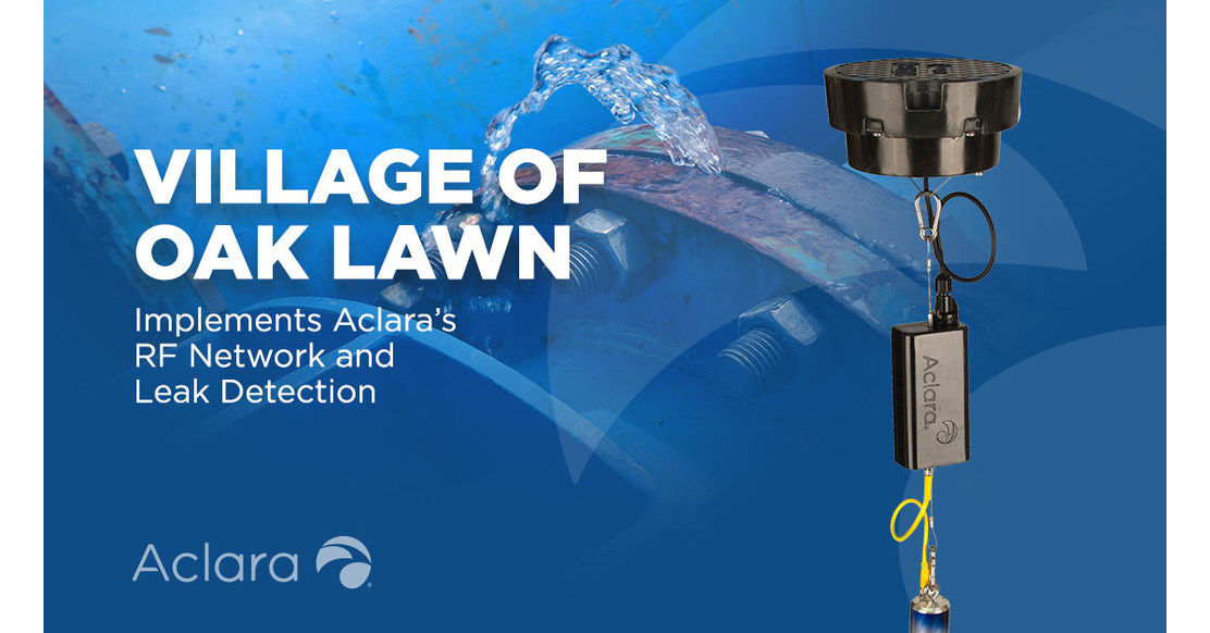 Village of Oak Lawn implements Aclara RF AMI communications network and