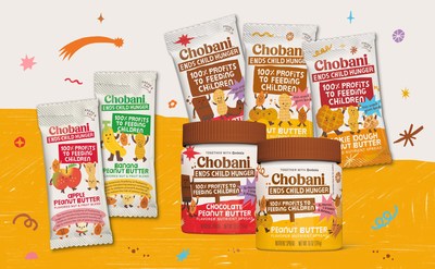 Chobani Ends Child Hunger Product Family