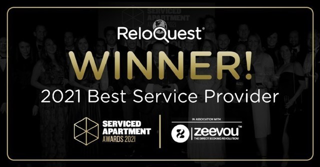 ReloQuest wins Best Service provider at the Services Apartment Awards 2021