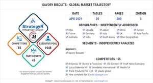 A $69.5 Billion Global Opportunity for Savory Biscuits by 2026 - New Research from StrategyR