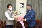 Hon'ble Union Minister Of Youth Affairs And Sports Shri Anurag Thakur Reviews JAIN (Deemed-To-Be-University) Preparations For Hosting Khelo India University Games 2021